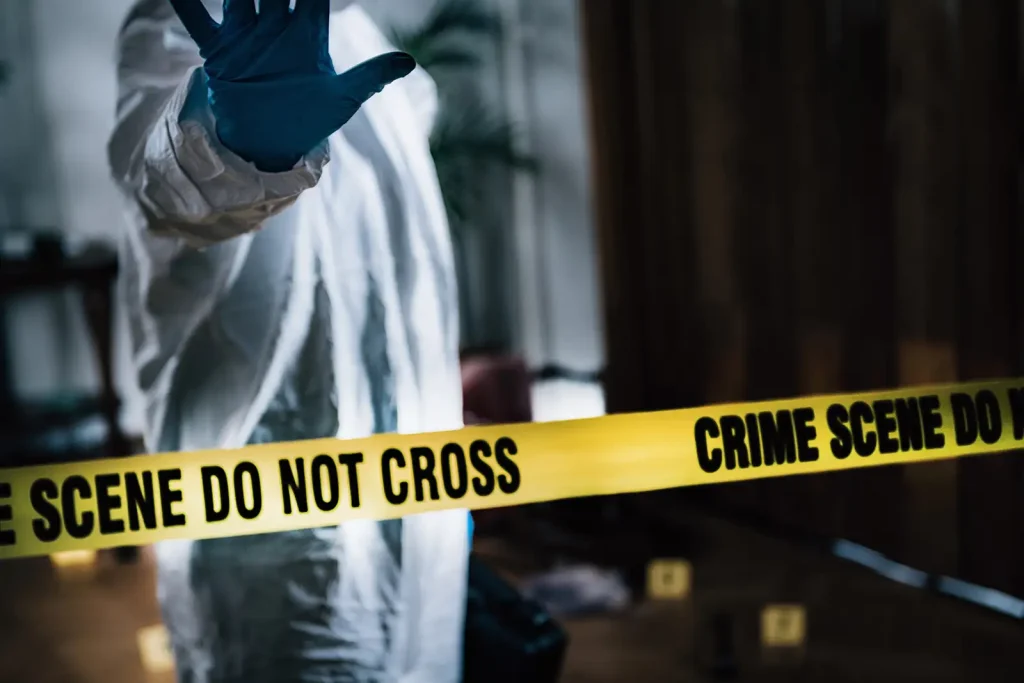 Crime scene cleanup at a residence in Burbank, CA
