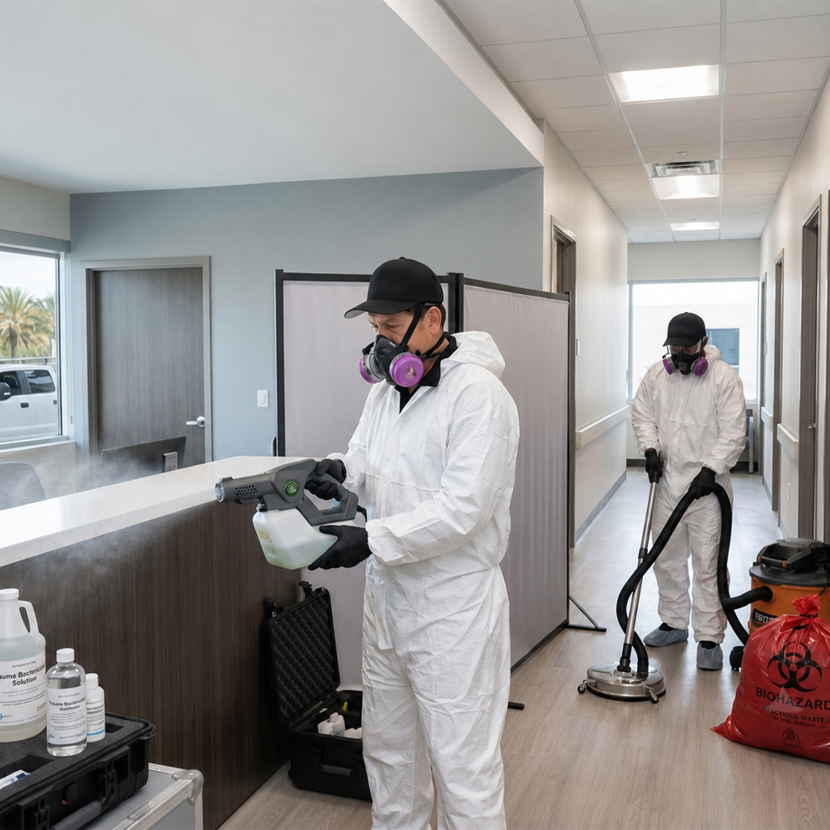 Commercial Disinfection Services Company Serving Anaheim, Irvine, and Santa Ana, CA
